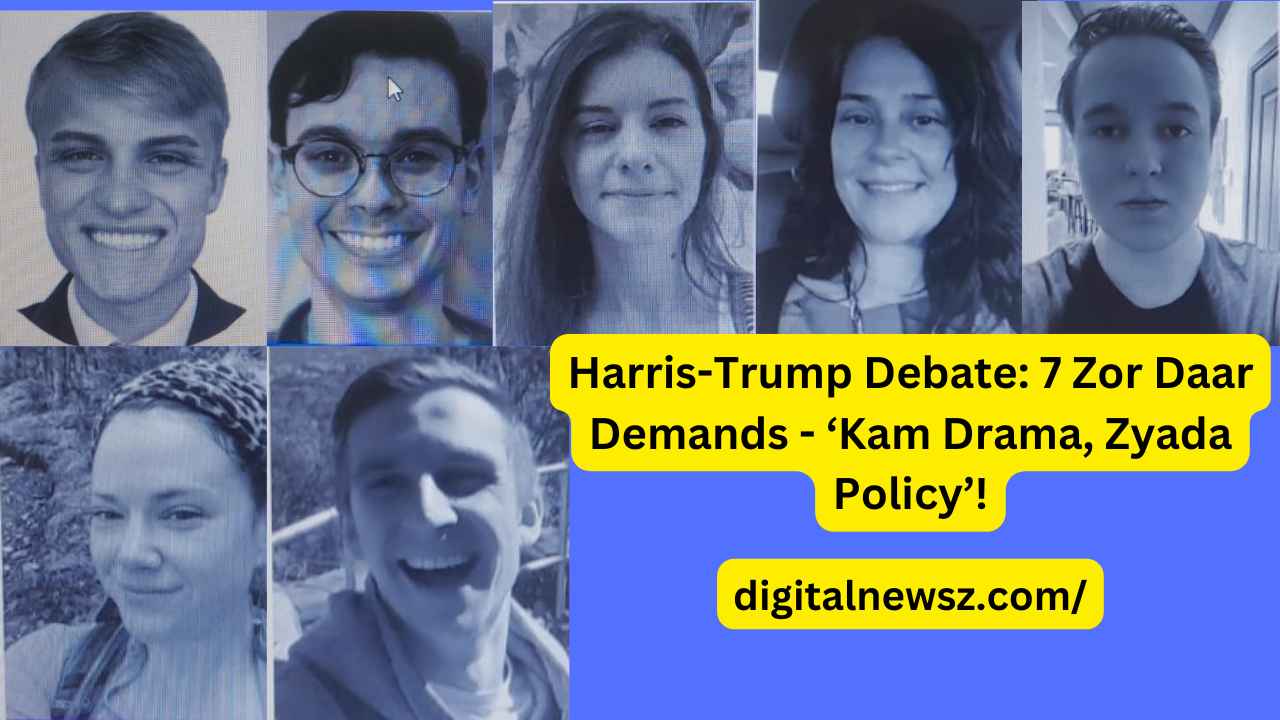 Harris-Trump Debate: 7 Zor Daar Demands – ‘Kam Drama, Zyada Policy’!